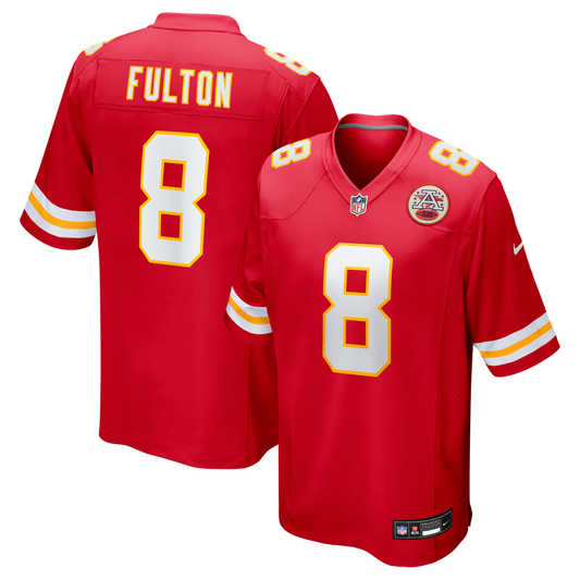 Men's Kansas City Chiefs Kristian Fulton Nike Red Team Game product image 1