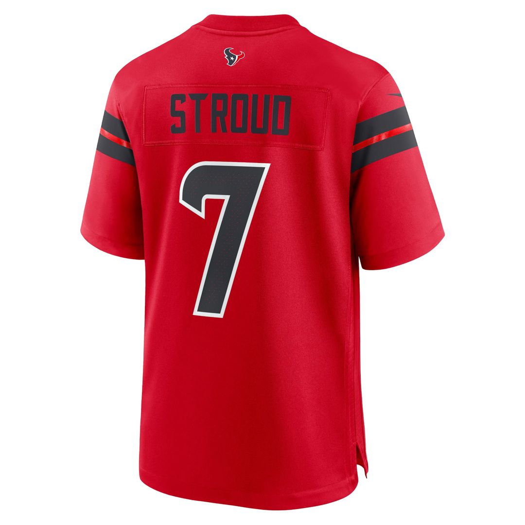 Men's Houston Texans C.J. Stroud Nike Red Alternate Game product image 3