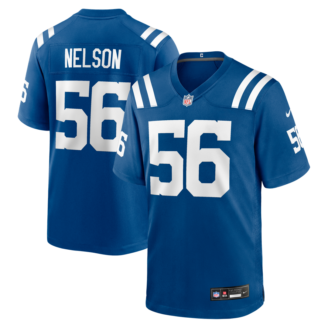 Men's Indianapolis Colts Quenton Nelson Nike Royal Game product image 1