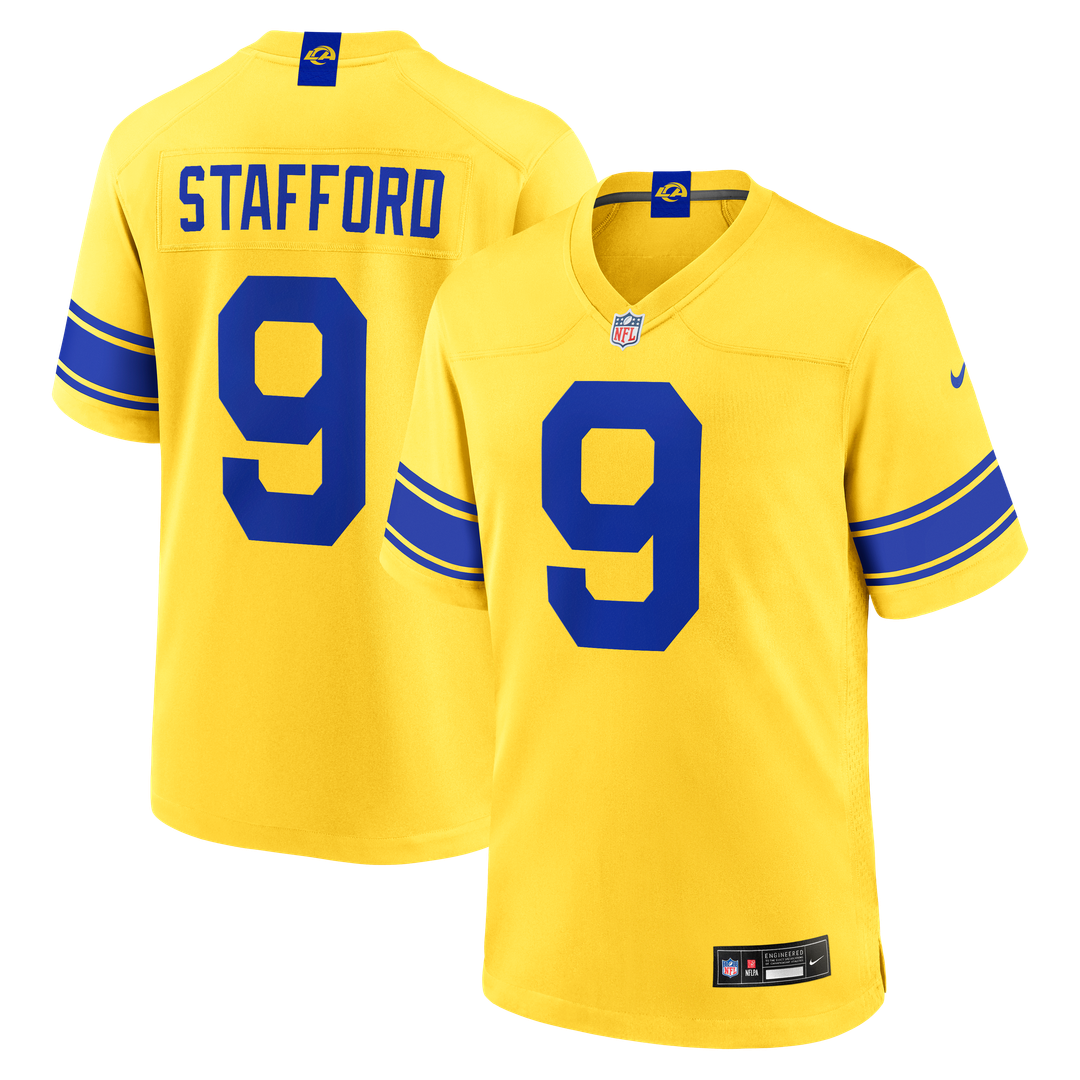 Men's Los Angeles Rams Matthew Stafford Nike White Game product image 14