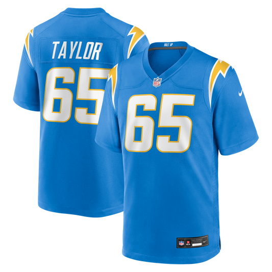 Men's Los Angeles Chargers Logan Taylor Nike Powder Blue product image 1