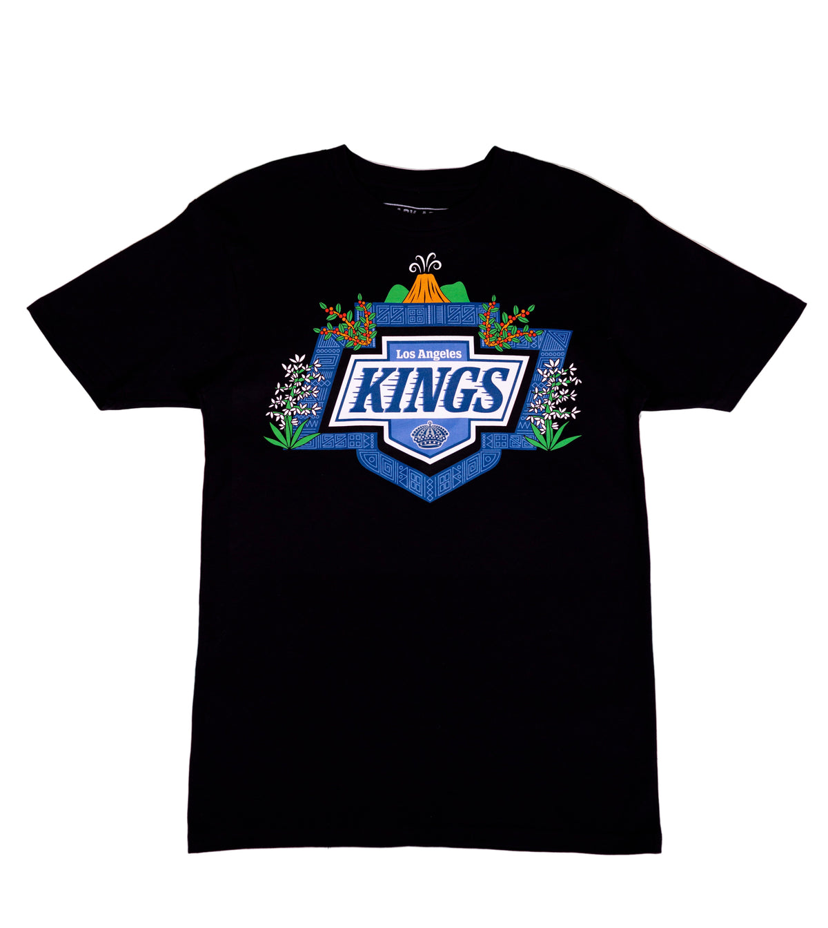 KINGS X SALVADORIAN HERITAGE NIGHT SS T-Shirt product image 1, provided for visual reference and product detail review