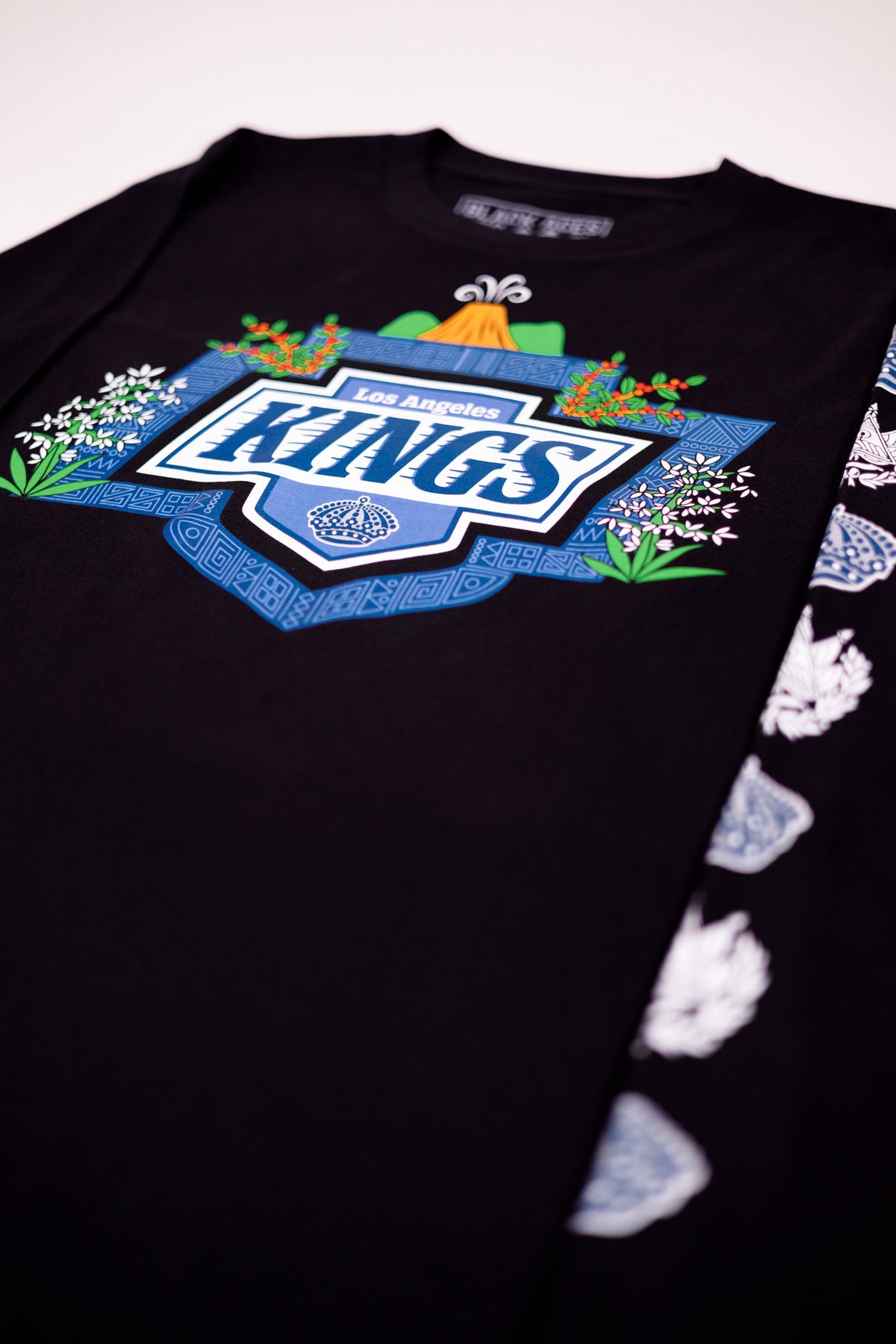 KINGS X SALVADORIAN HERITAGE NIGHT LONG SLEEVE T-Shirt product image 4, provided for visual reference and product detail