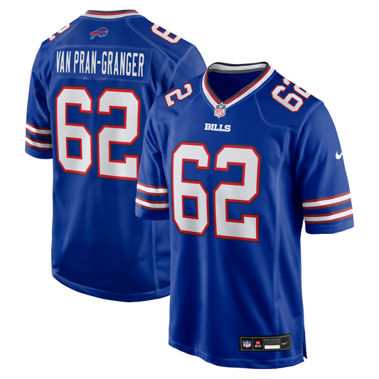 Men's Buffalo Bills Sedrick Van Pran-Granger Nike Royal product image 1