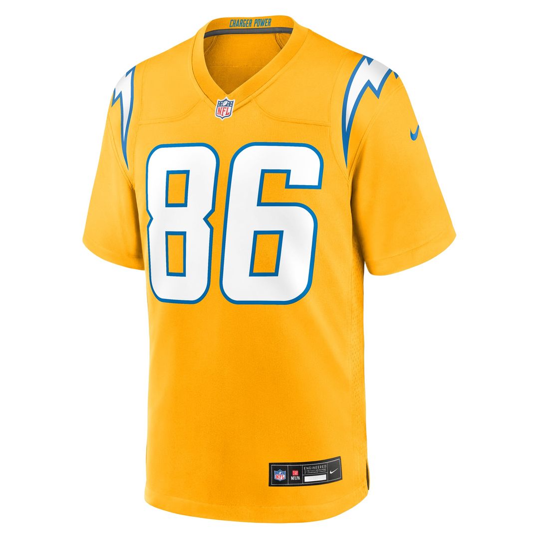 Men's Los Angeles Chargers Oronde Gadsden Nike Navy product image 24