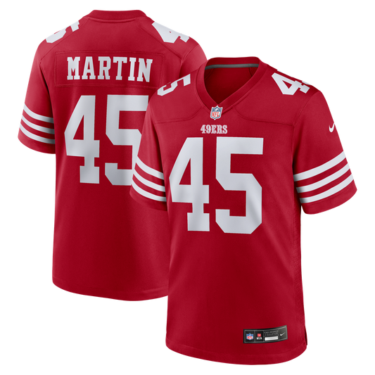 Men's San Francisco 49ers Nick Martin Nike Scarlet Team product image 1