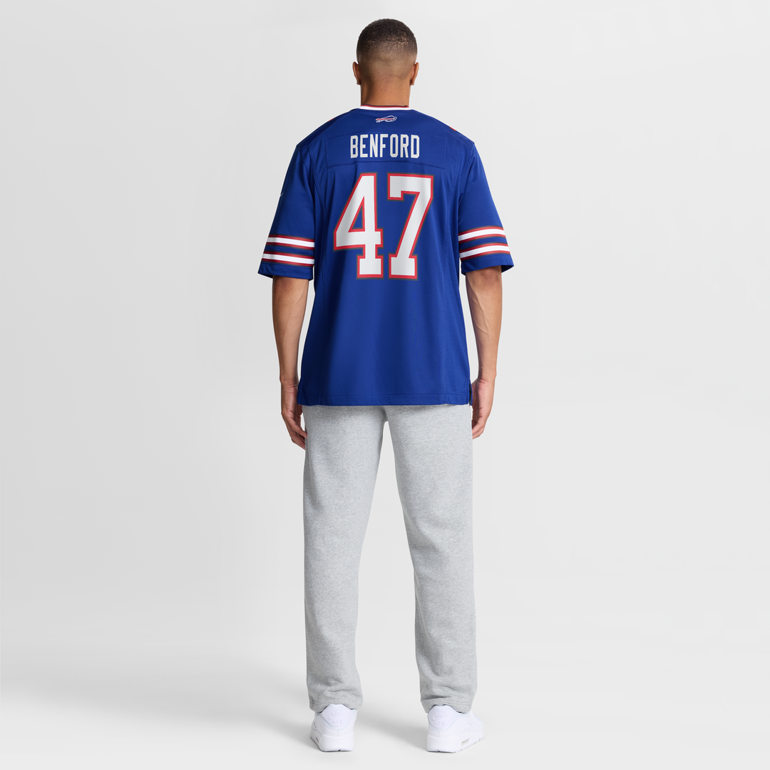Men's Buffalo Bills Christian Benford Nike Royal Game Jersey product image 8