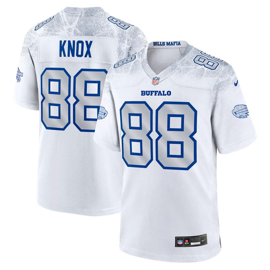 Men's Buffalo Bills Dawson Knox Nike White Rivalries product image 1