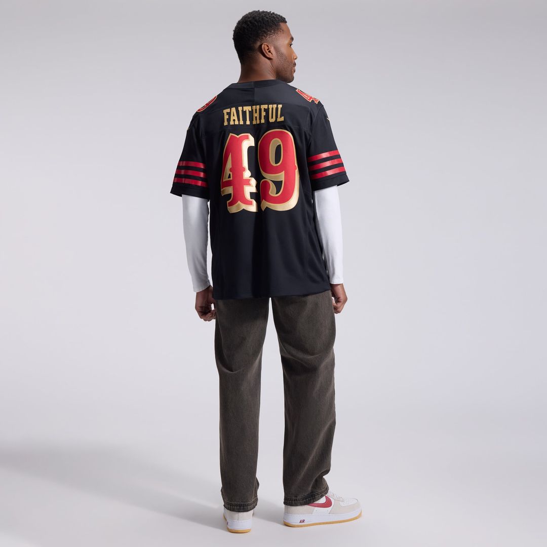 Men's San Francisco 49ers The Faithful Nike Black Rivalries product image 5