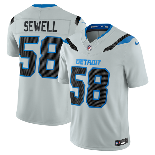 Men's Detroit Lions Penei Sewell Nike Silver 2026 Rivalries product image 1