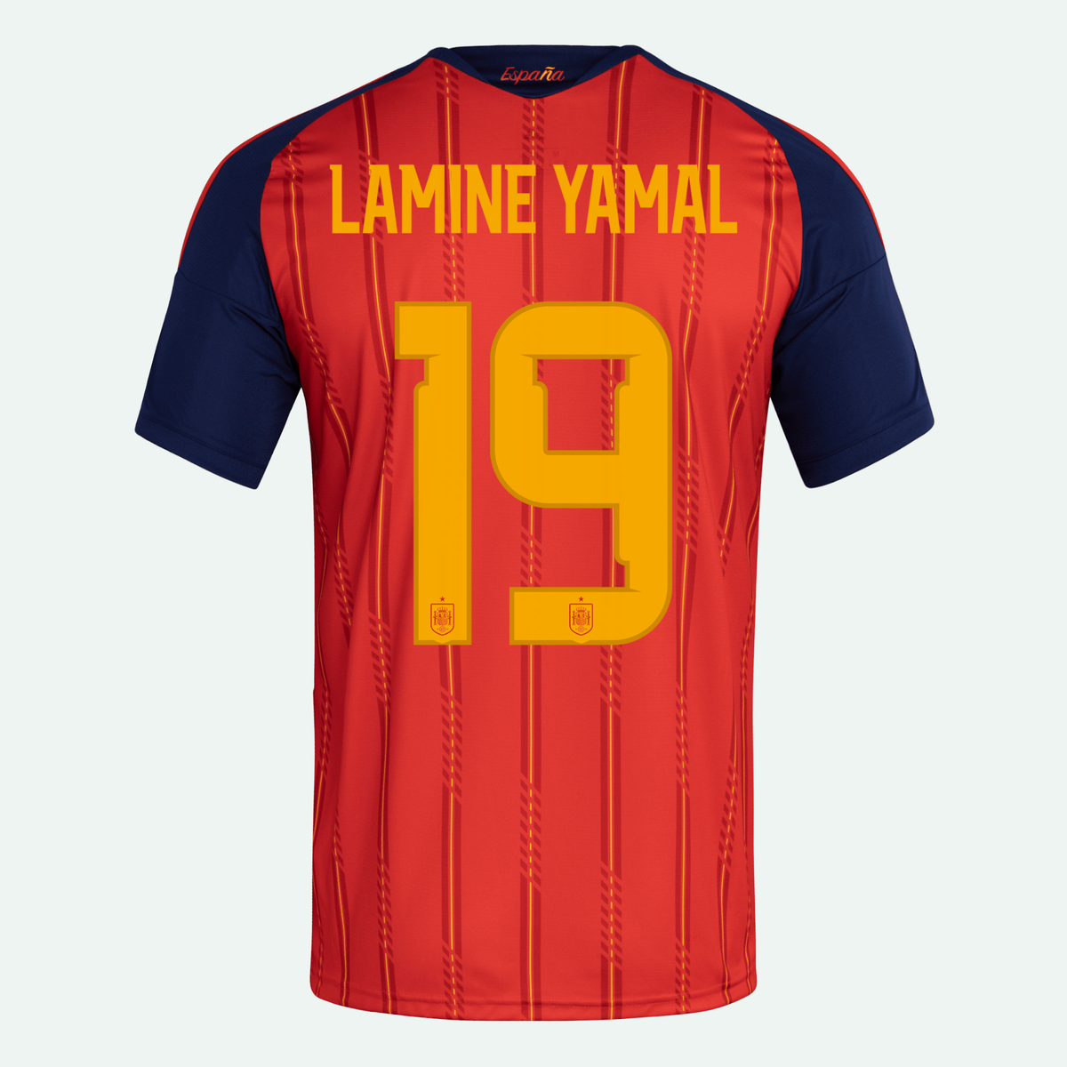 Spain 26 Home "Lamine Yamal" Jersey product image 1, provided for visual reference and product detail review