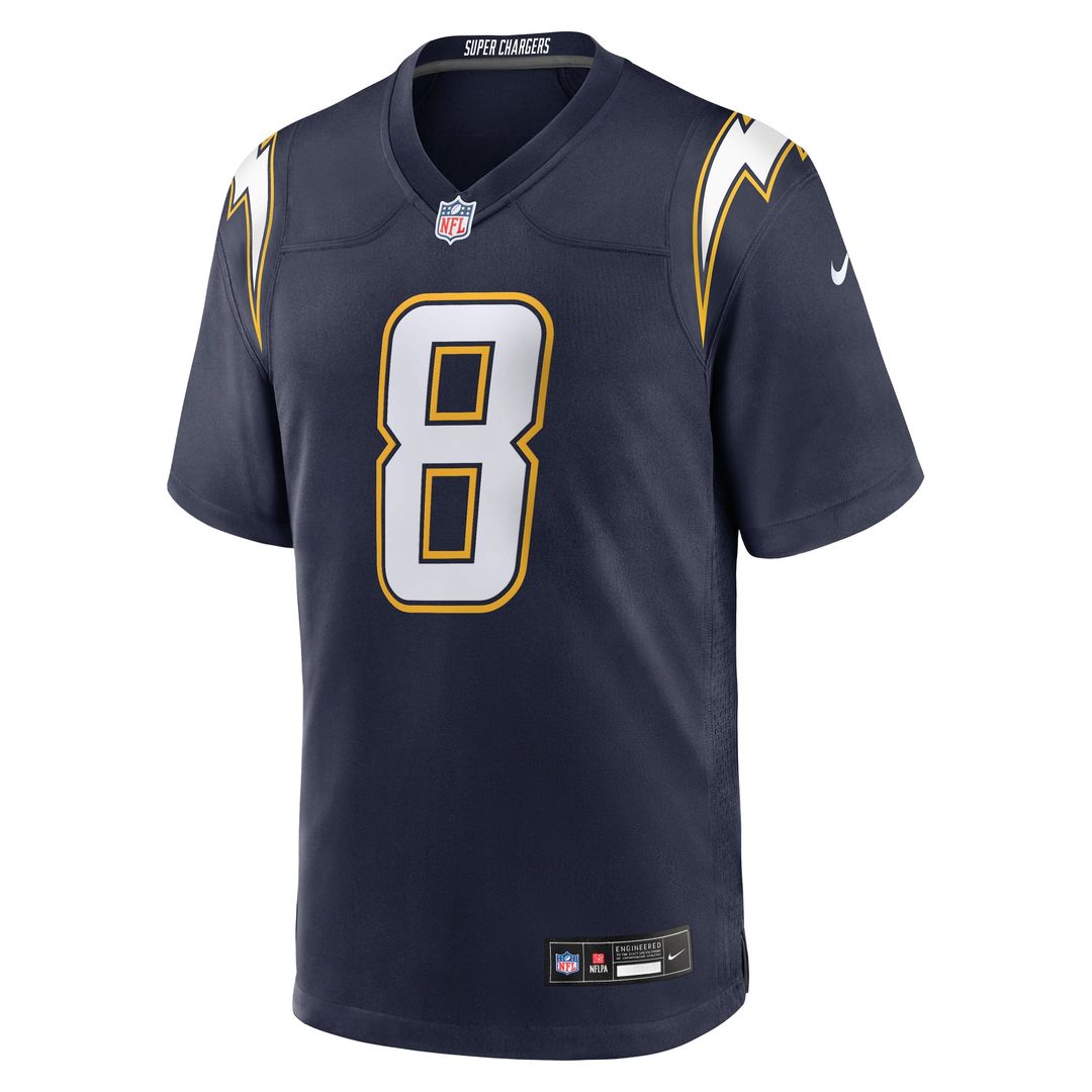 Men's Los Angeles Chargers Omarion Hampton Nike Powder Blue product image 15