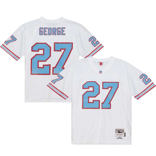 Men's Tennessee Oilers Eddie George Mitchell & Ness White product image 1