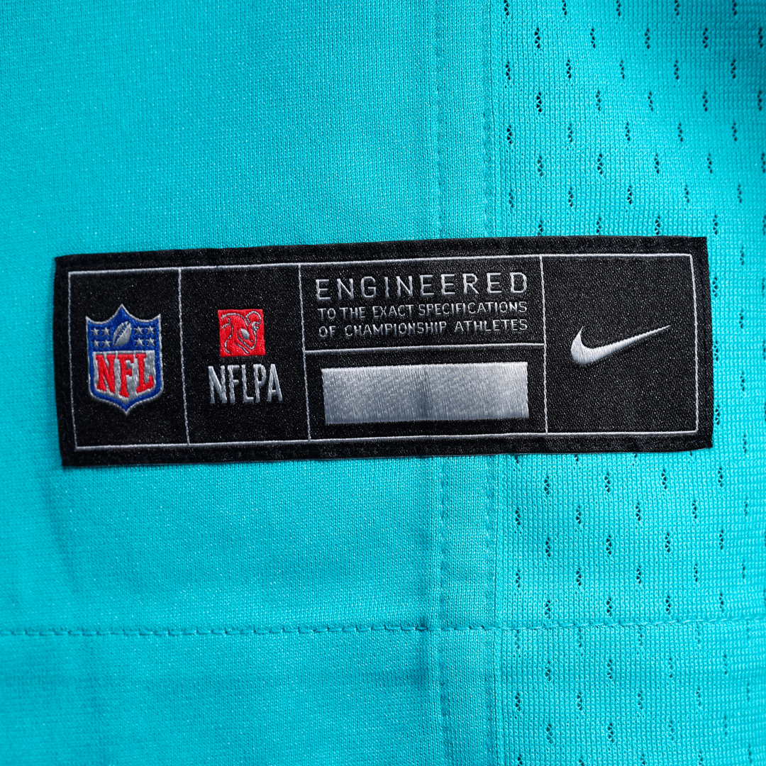 Men's Miami Dolphins Jacob Rodriguez Nike Aqua Game Jersey product image 8