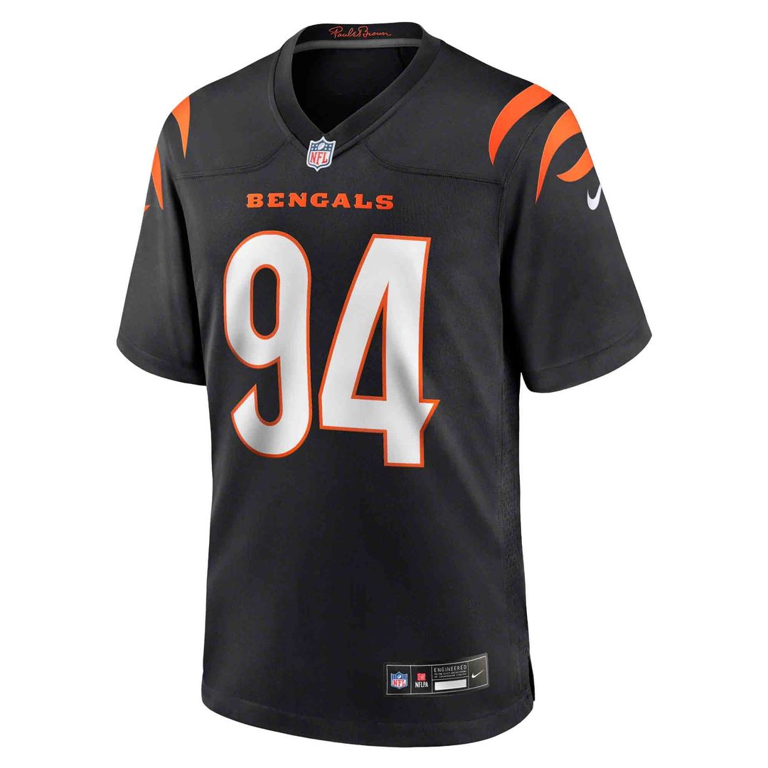 Men's Cincinnati Bengals Sam Hubbard Nike Black Player Game product image 2