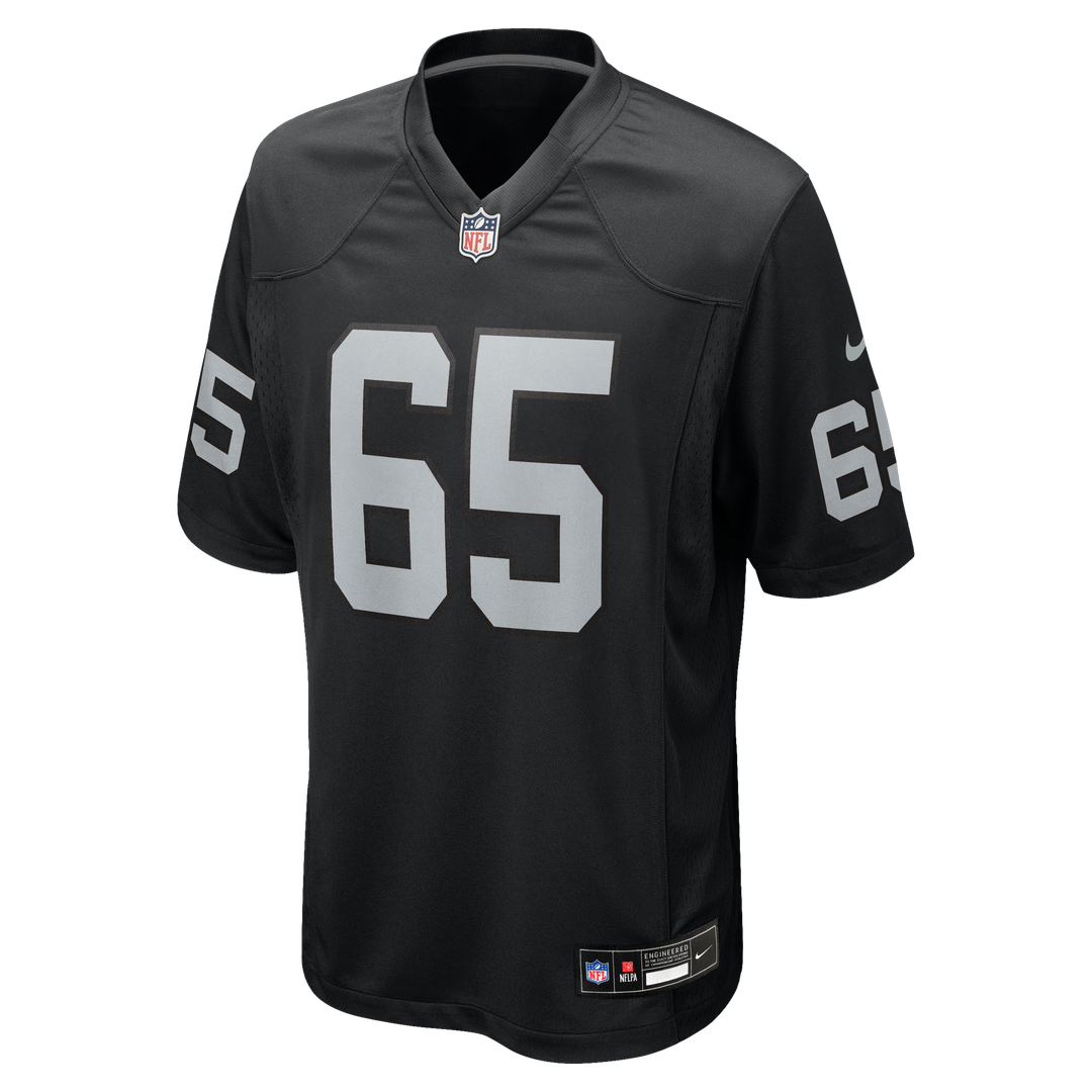 Men's Las Vegas Raiders Alex Cappa Nike Black Team Game product image 2