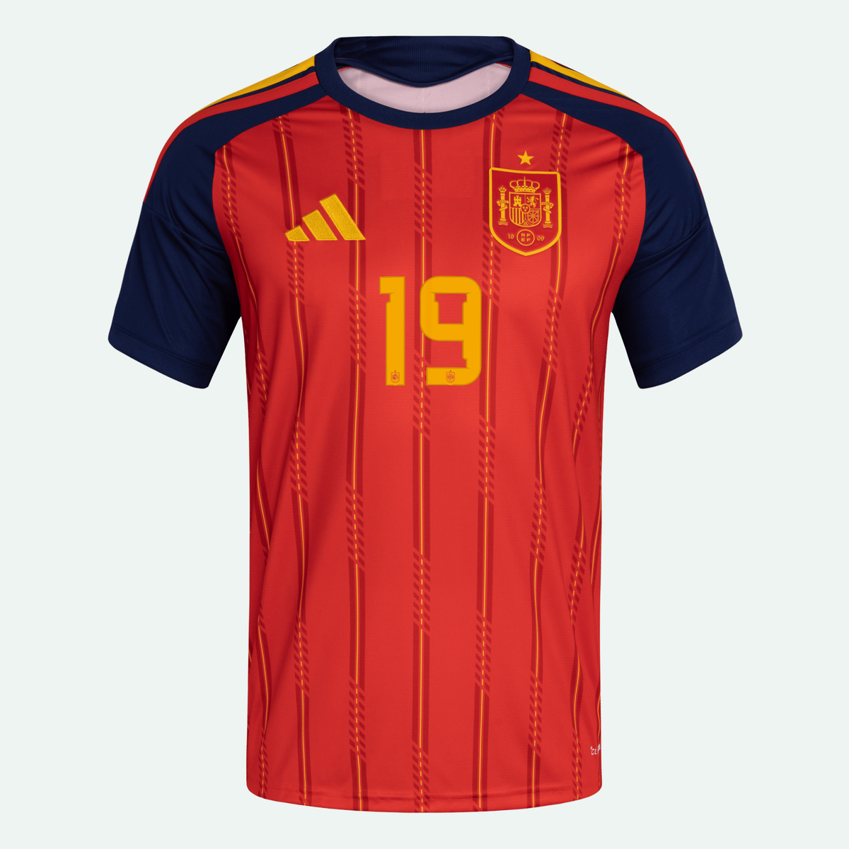 Spain 26 Home "Lamine Yamal" Jersey product image 2, provided for visual reference and product detail review