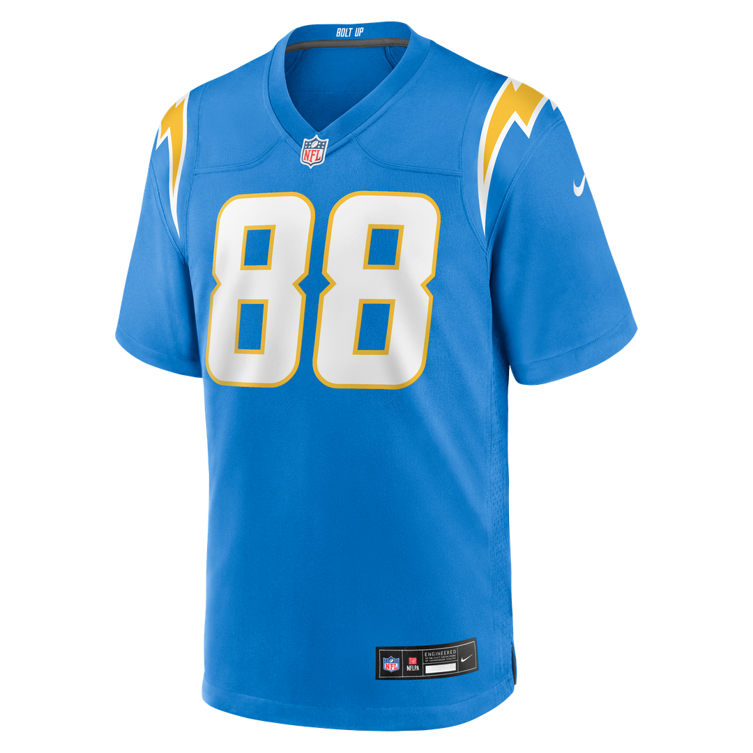 Men's Los Angeles Chargers Charlie Kolar Nike Powder Blue product image 2