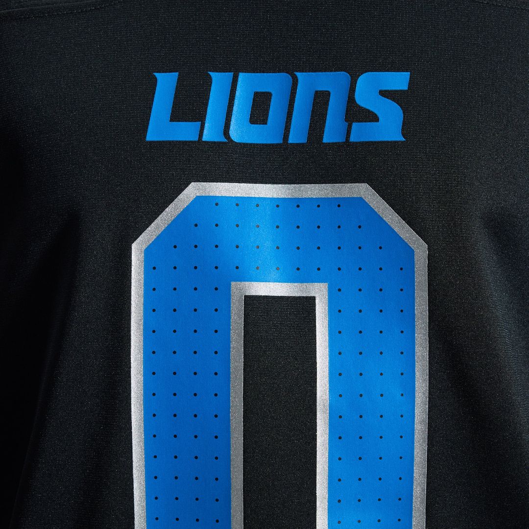 Men's Detroit Lions Jahmyr Gibbs Nike White Game Player product image 16