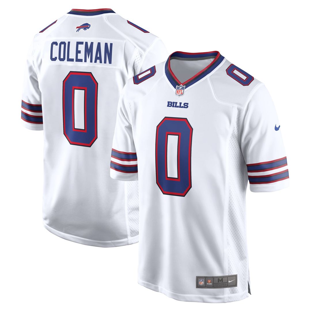 Men's Buffalo Bills Keon Coleman Nike White Game Jersey product image 1