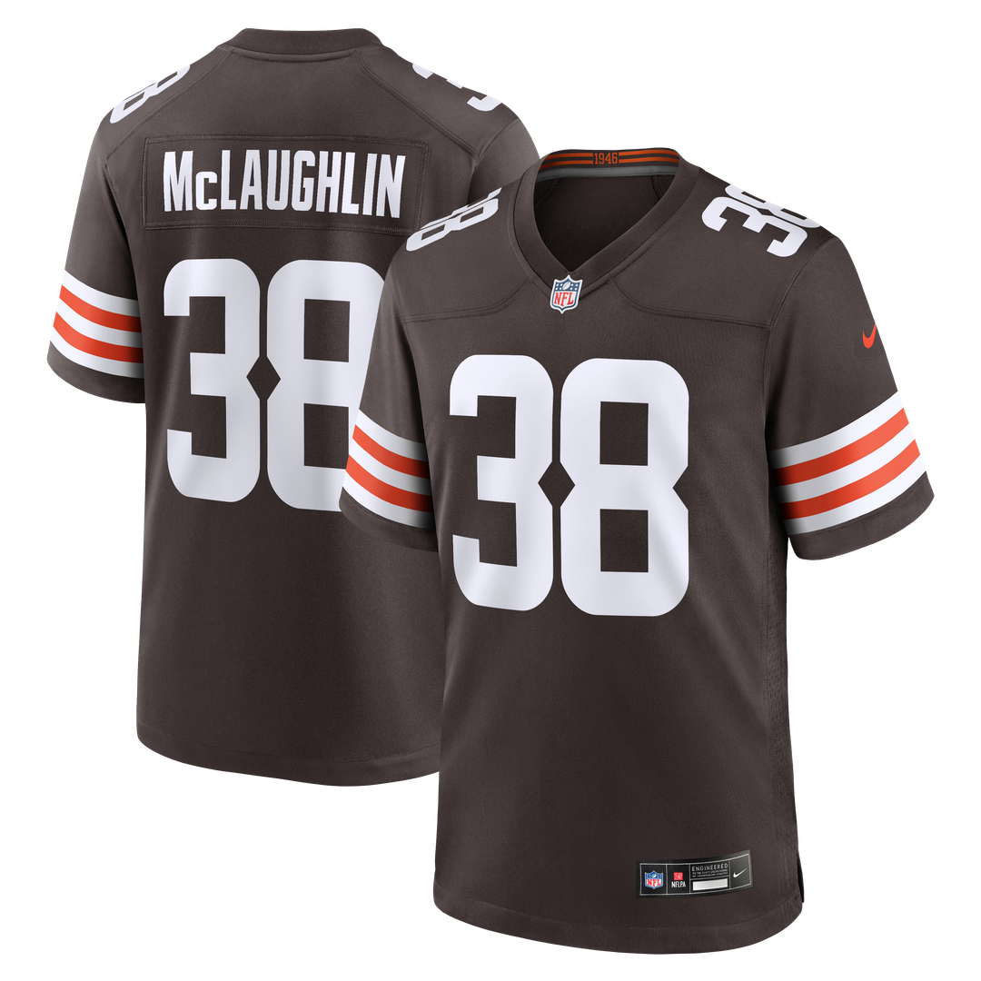 Men's Cleveland Browns Jaleel McLaughlin Nike Brown Team product image 1