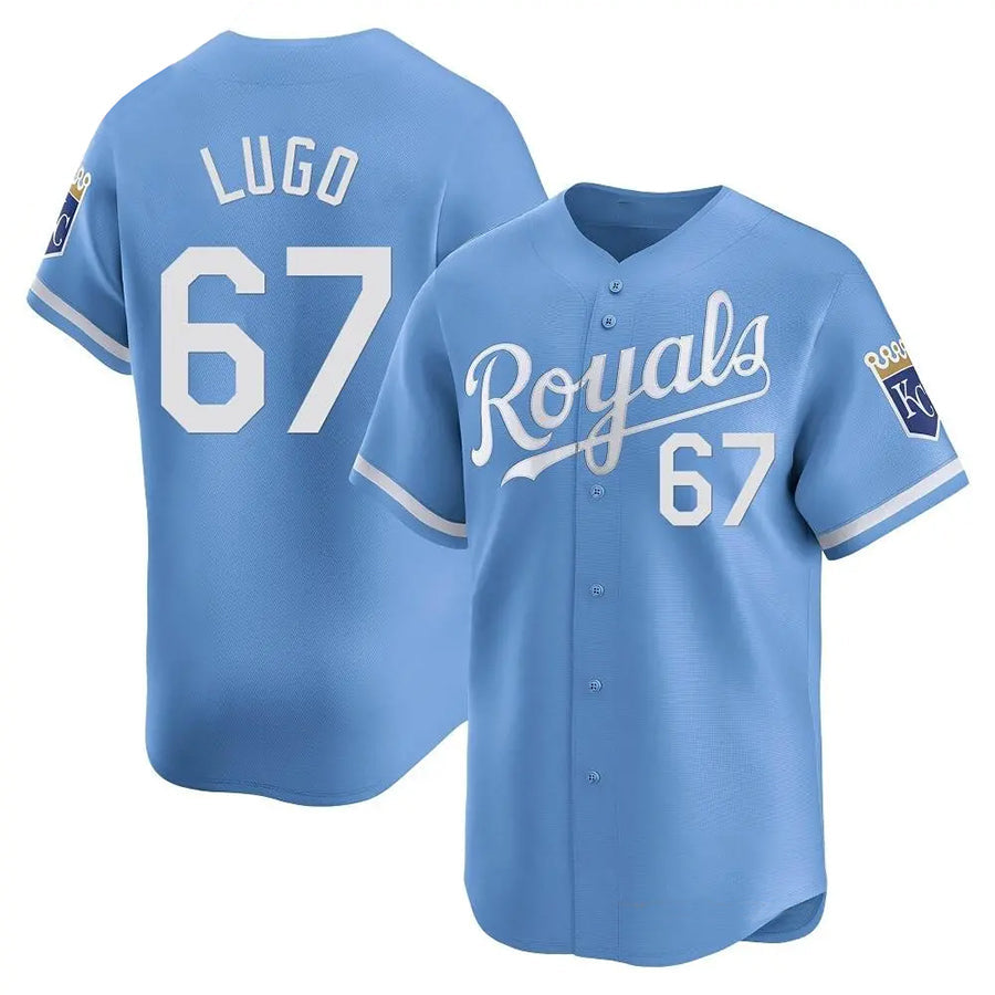 KC.Royals #67 Seth Lugo Player Light Blue Home Limited product image 1