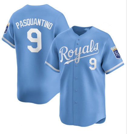 KC.Royals #9 Vinnie Pasquantino Player Light Blue Alternate product image 1
