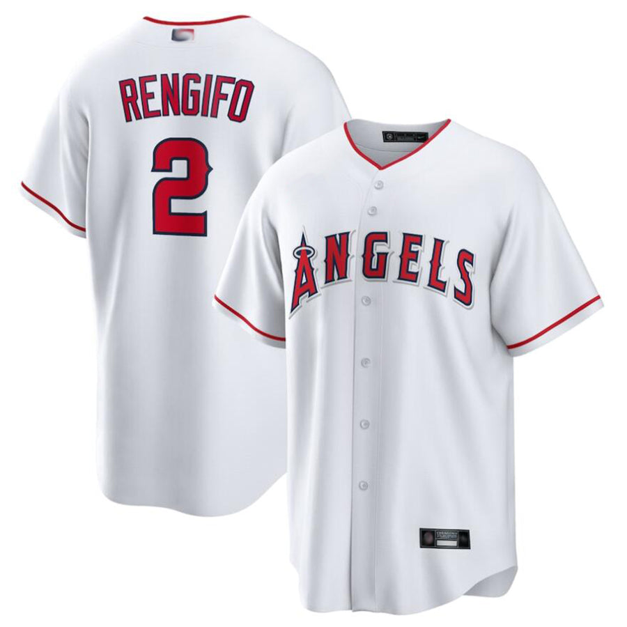 LA.Angels #2 Luis Rengifo Player White Home Replica product image 1