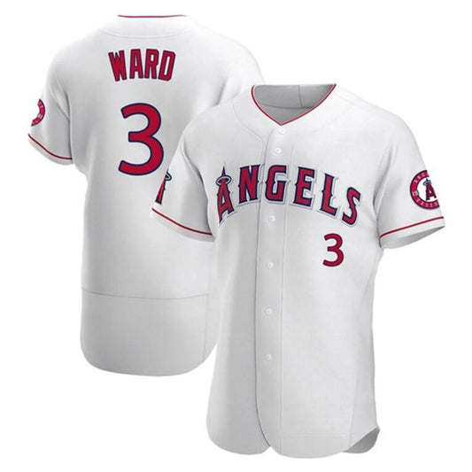 LA.Angels #3 Taylor Ward Player White Home Limited Elite product image 1