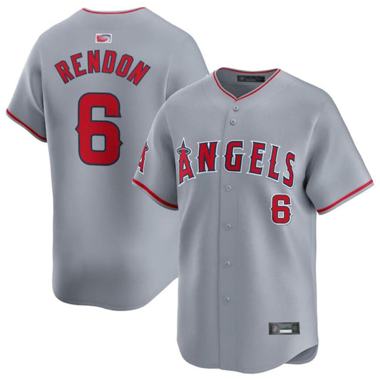 LA.Angels #6 Anthony Rendon Player Gray Home Limited product image 1