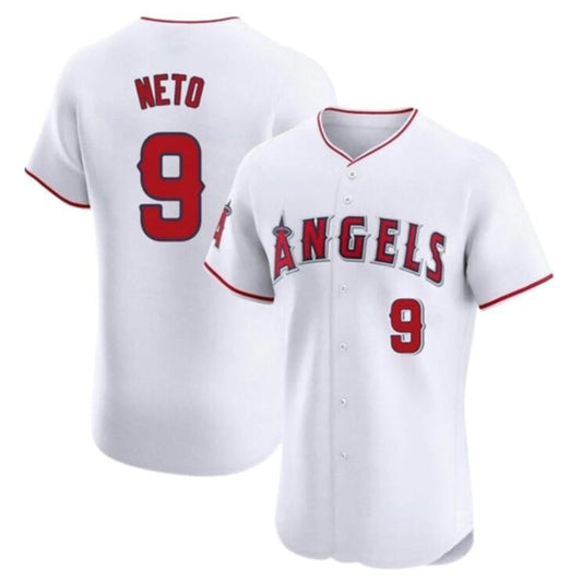 LA.Angels #9 Zach Neto Player White Home Limited Elite product image 1