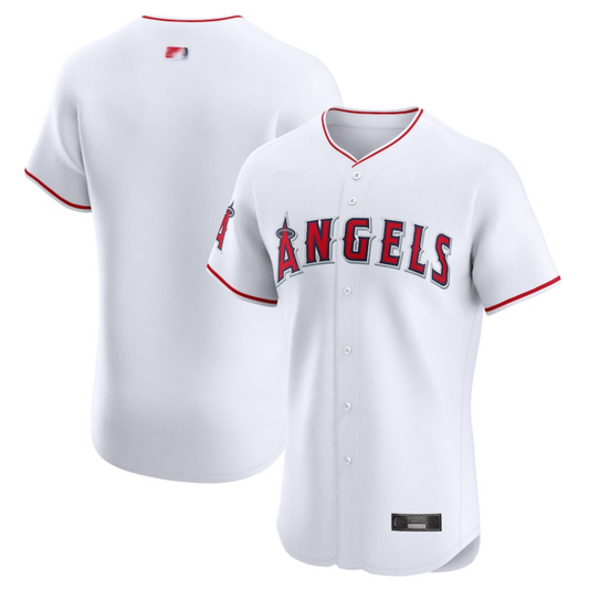 LA.Angels White Blank Player Jersey Home Elite Baseball product image 1