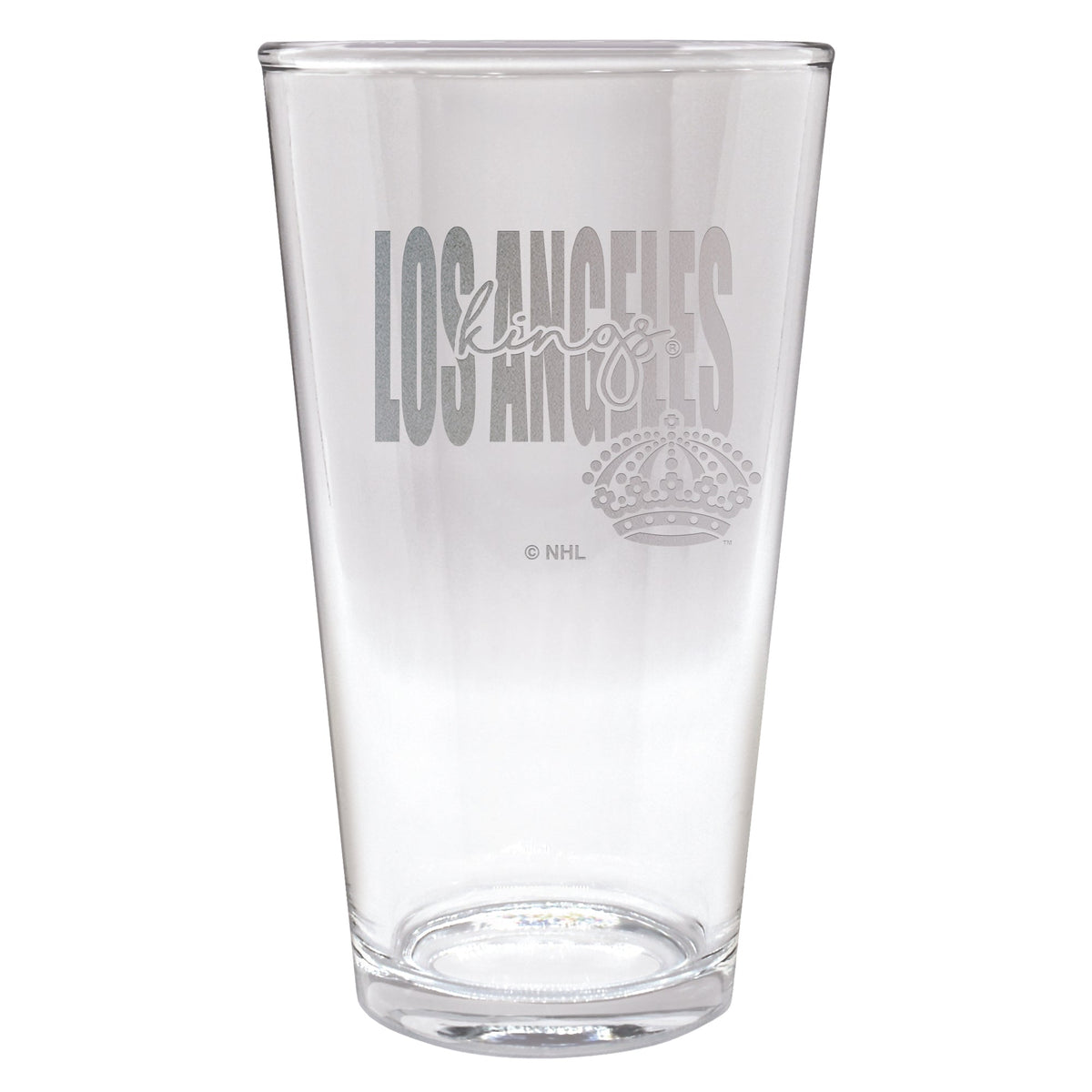Los Angeles Kings 16 oz. Pint Glass product image 1, provided for visual reference and product detail review
