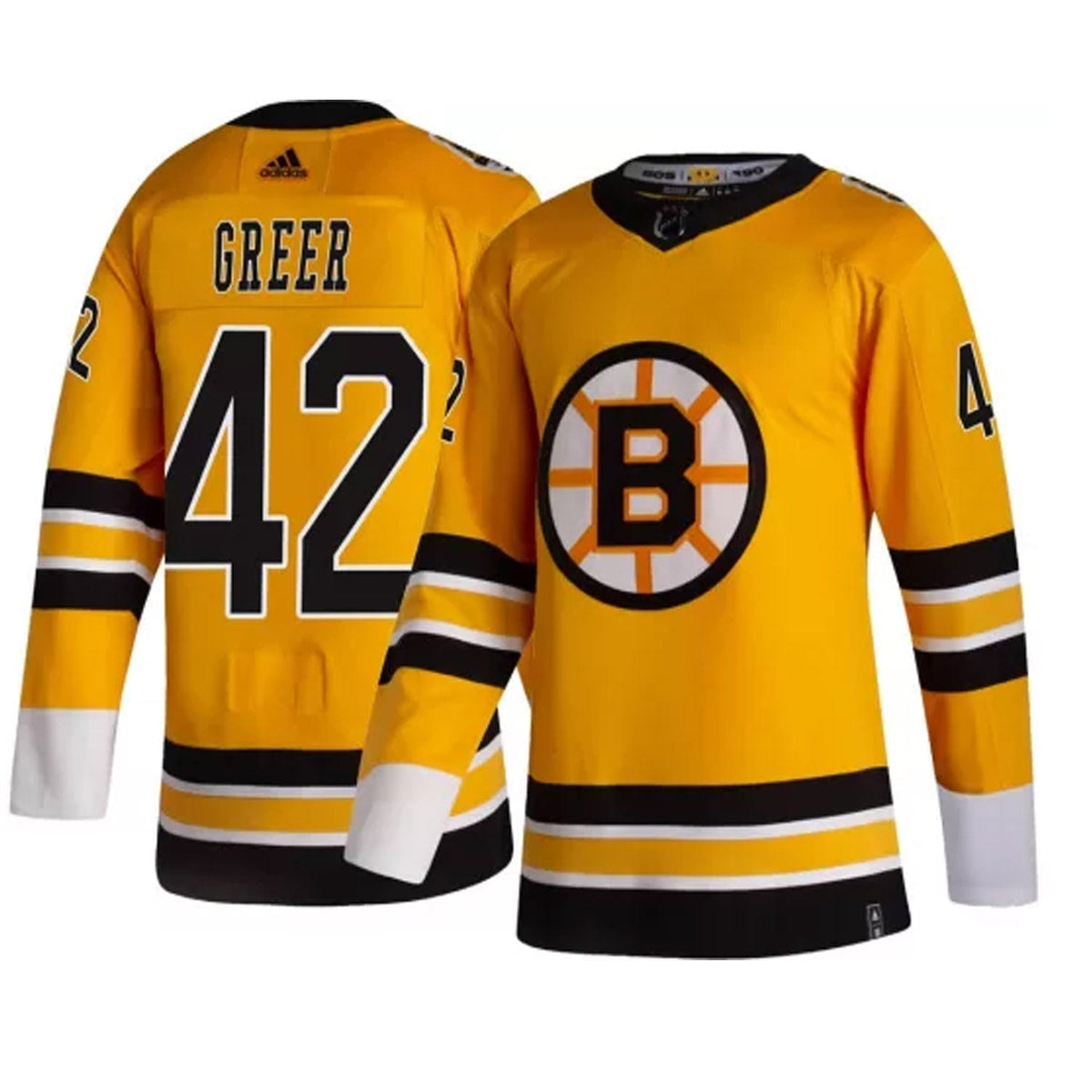 A.J. Greer Boston Bruins 10 Jersey product image 1, provided for visual reference and product detail review