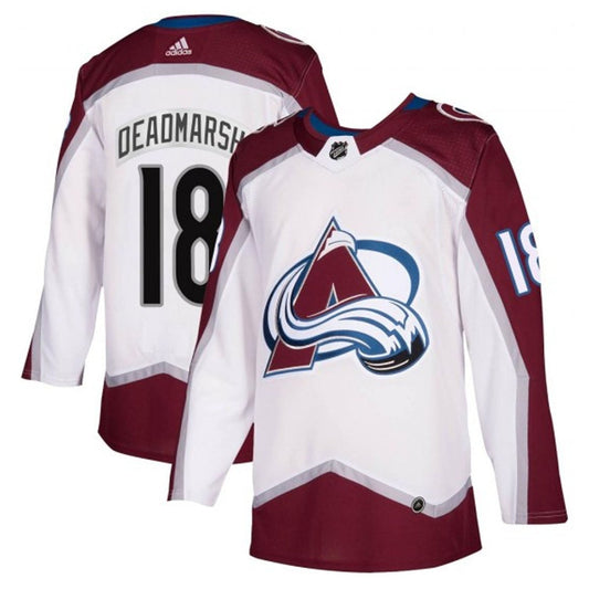 Adam Deadmarsh Colorado Avalanche 18 Jersey product image 1, provided for visual reference and product detail review
