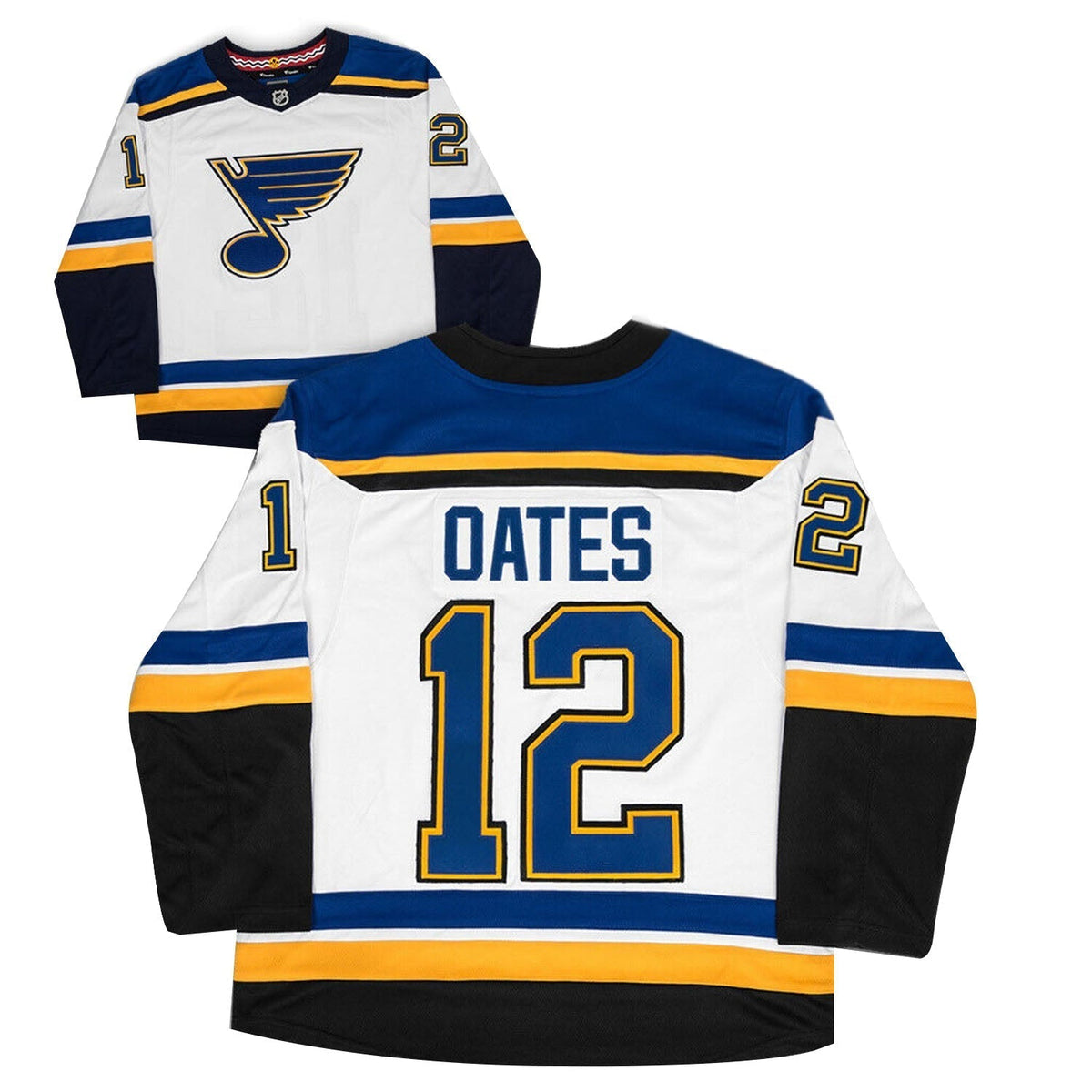 Adam Oates St. Louis Blues 12 Jersey product image 1, provided for visual reference and product detail review