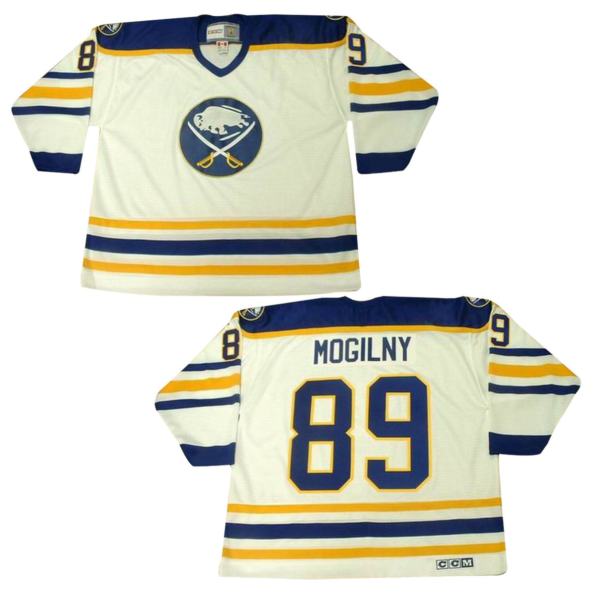 Alexander Mogilny Buffalo Sabres 89 Jersey product image 1, provided for visual reference and product detail review