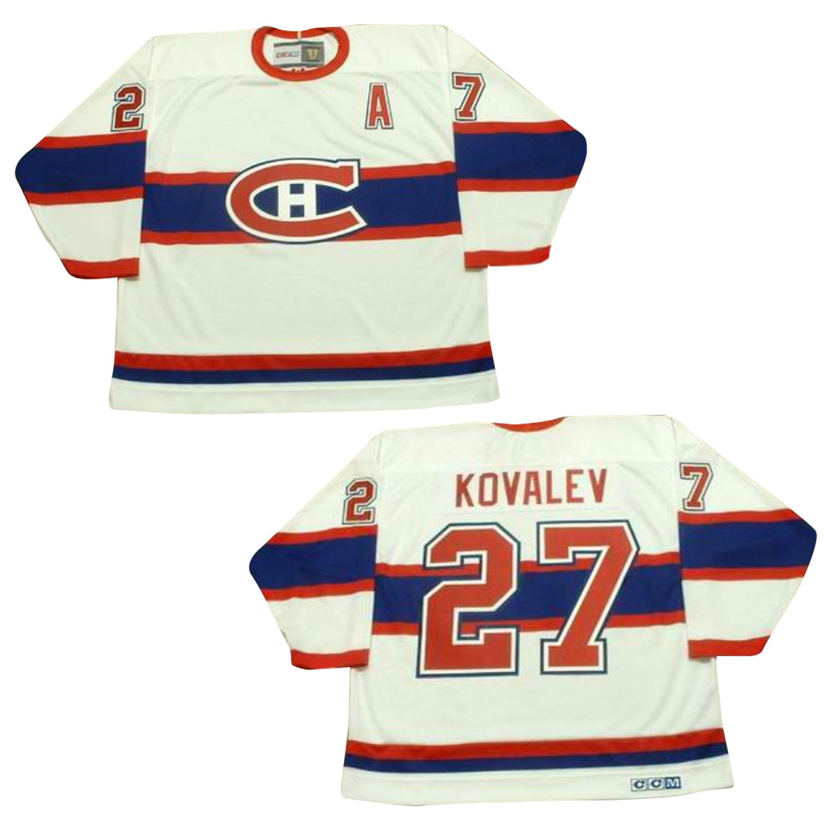 Alexei Kovalev Montreal Canadian 27 Jersey product image 1, provided for visual reference and product detail review