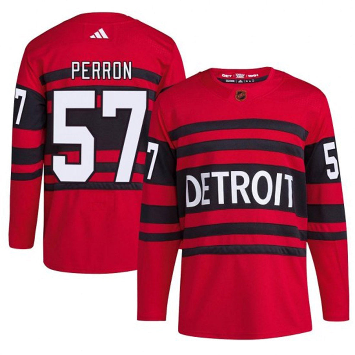 David Perron Detroit Red Wings 57 Jersey product image 3, provided for visual reference and product detail review
