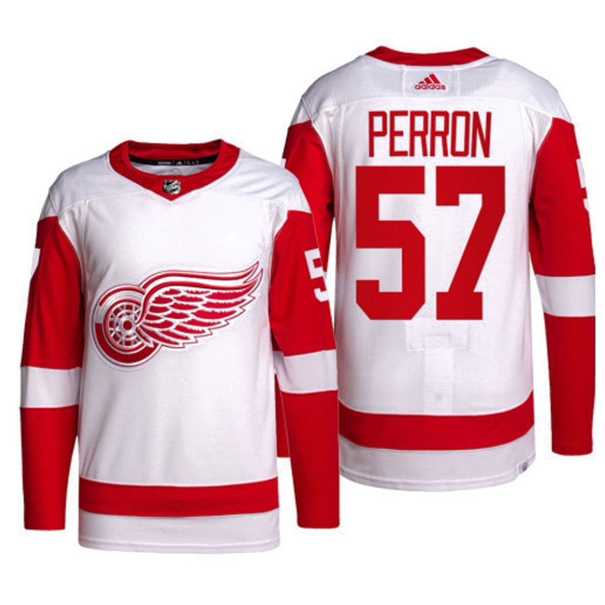 David Perron Detroit Red Wings 57 Jersey product image 2, provided for visual reference and product detail review