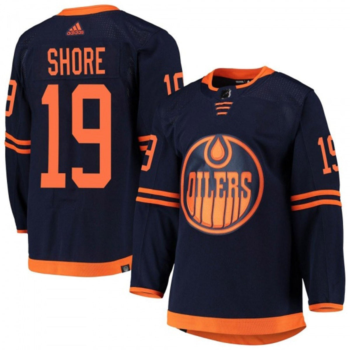 Devin Shore Edmonton Oilers 14 Jersey product image 5, provided for visual reference and product detail review