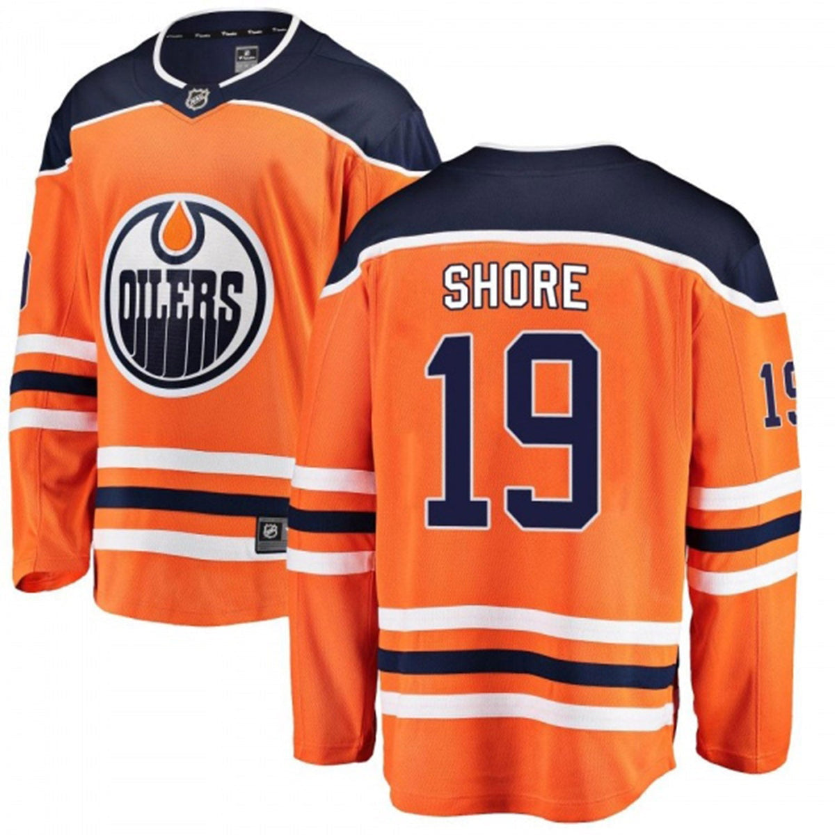 Devin Shore Edmonton Oilers 14 Jersey product image 6, provided for visual reference and product detail review