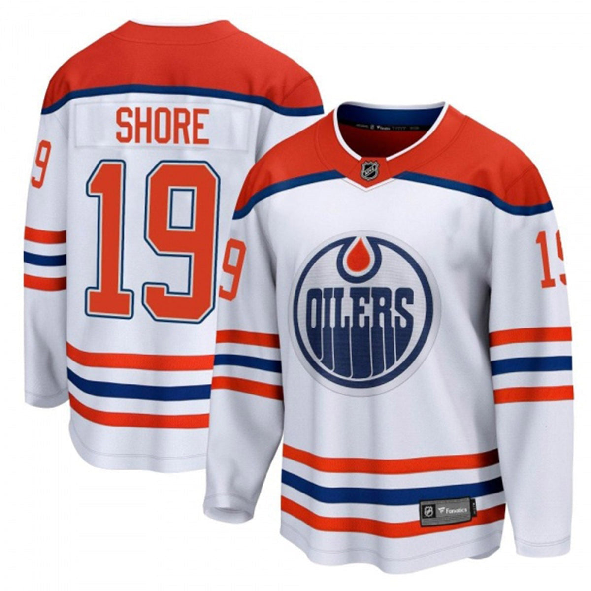 Devin Shore Edmonton Oilers 14 Jersey product image 4, provided for visual reference and product detail review