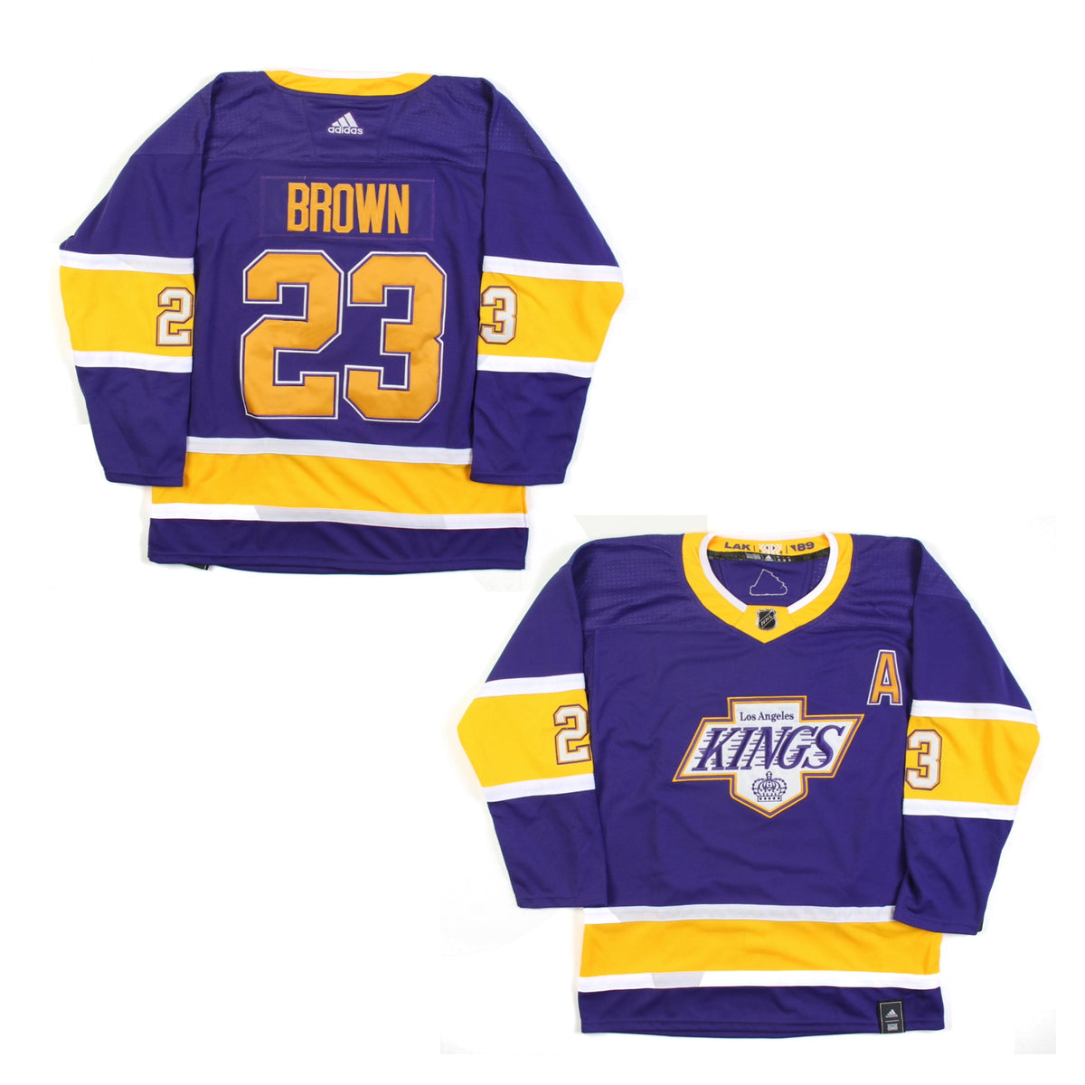 Dustin Brown Los Angeles Kings 23 Jersey product image 3, provided for visual reference and product detail review