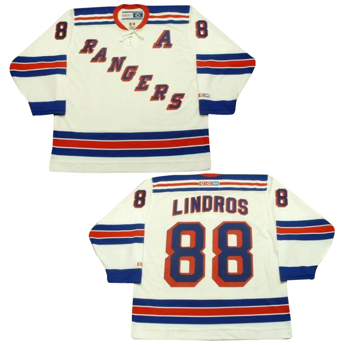 Eric Lindros New York Rangers 88 Jersey product image 1, provided for visual reference and product detail review
