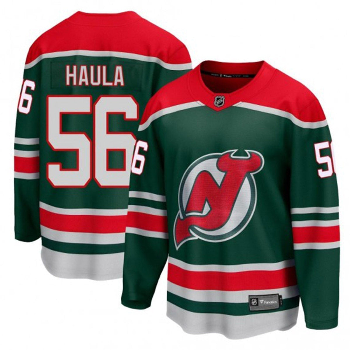 Erik Haula New Jersey Devils 56 Jersey product image 6, provided for visual reference and product detail review