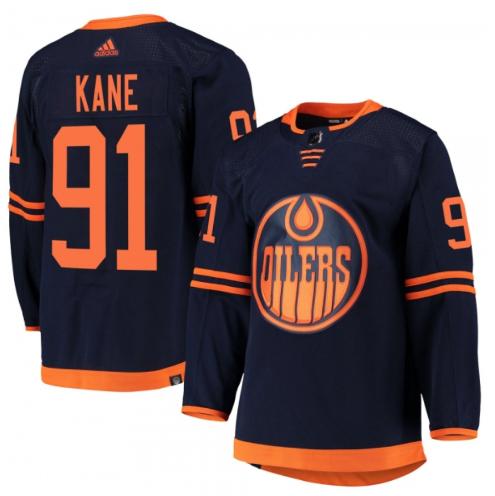 Evander Kane Edmonton Oilers 91 Jersey product image 2, provided for visual reference and product detail review