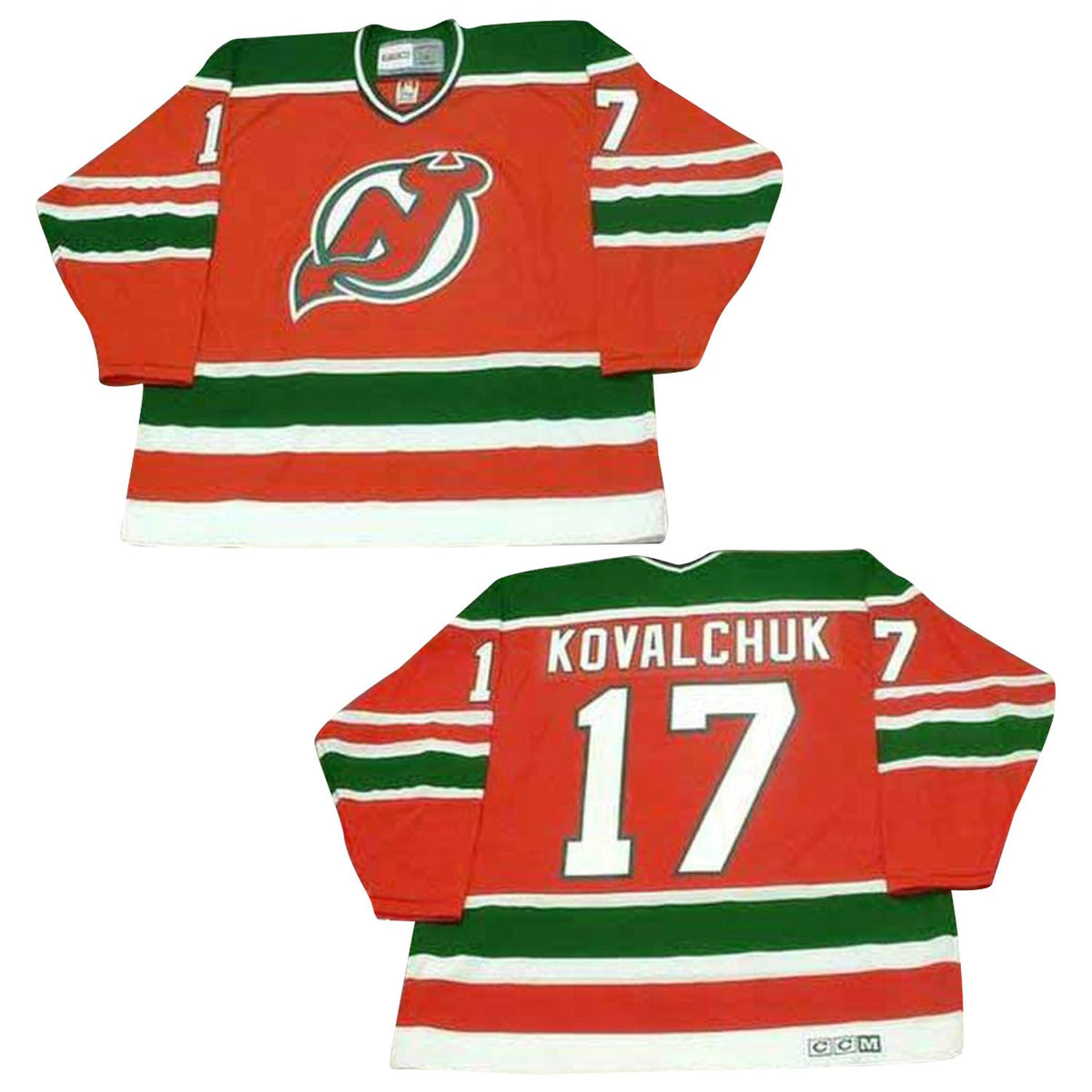 Ilya Kovalchuk New Jersey Devils 17 Jersey product image 2, provided for visual reference and product detail review