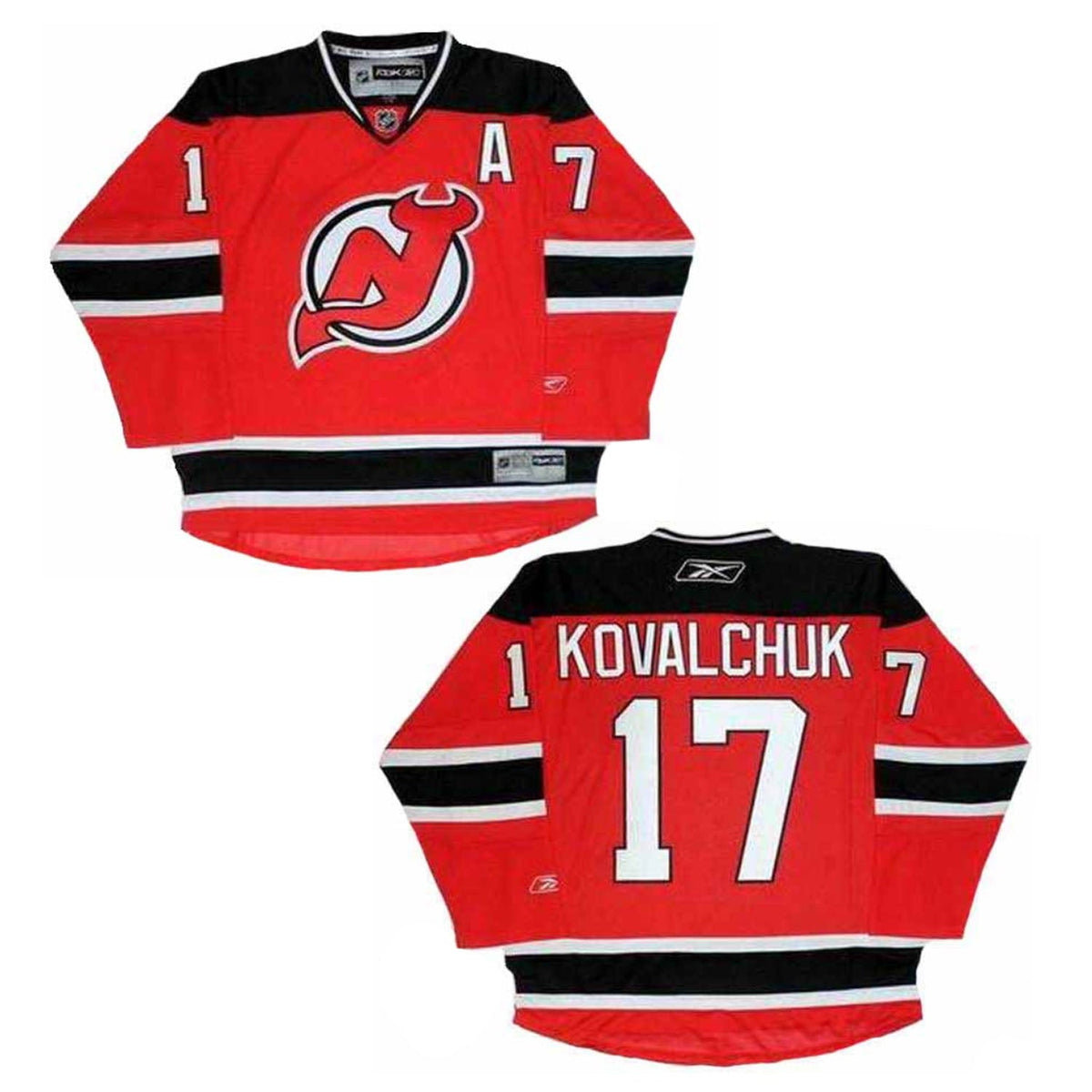 Ilya Kovalchuk New Jersey Devils 17 Jersey product image 1, provided for visual reference and product detail review