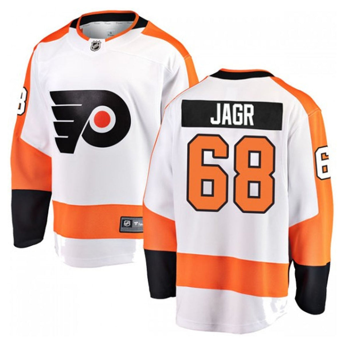 Jaromir Jagr Philadelphia Flyers 68 Jersey product image 1, provided for visual reference and product detail review